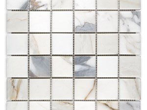 Calacatta Gold Marble Square 2 X 2 Polished or Honed